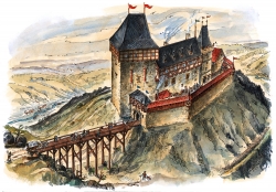 panorama hradu