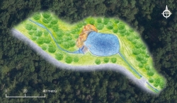 Mapa Bohnický rybníček