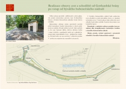 Projekt rekonstrukce prostoru mezi Gotthardskou bránou a bývalým bubenečským nádražím - poster